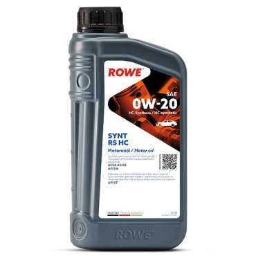 Моторное масло ROWE HIGHTEC SYNT RS HC SAE 0W-20 1л