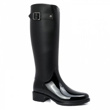 Резиновые сапоги женские Tendance 25-163_2557488 черные 40 EU