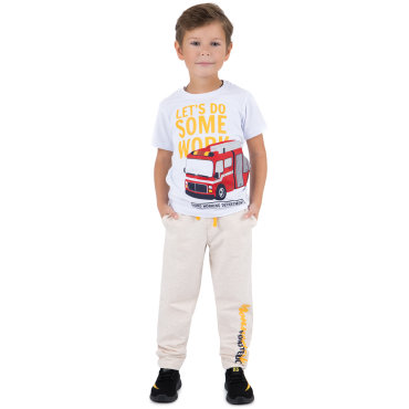 Футболка детская Leader Kids цв.белый ,р.104