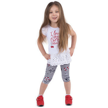 Бриджи детские Leader Kids цв.белый ,р.116