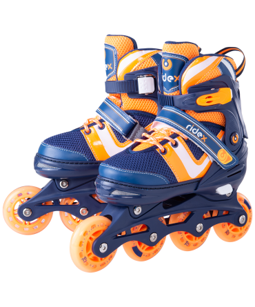 Ролики раздвижные Ridex Wing Orange, L (38-41)
