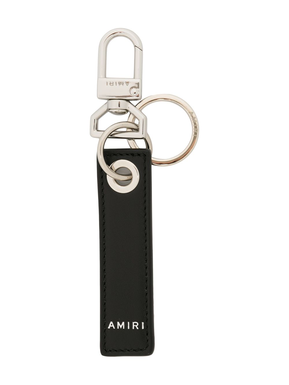 AMIRI Nappa leather tag keychain
