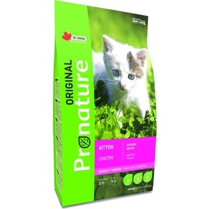 Сухой корм Pronature Original Kitten Chicken Recipe с курицей для котят 20кг (102.447) (OC-5)