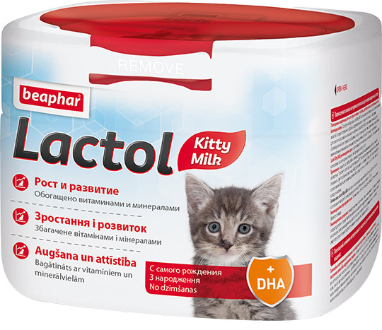 Заменитель молока для кошек Beaphar Lactol Kitty Milk 0,25 кг
