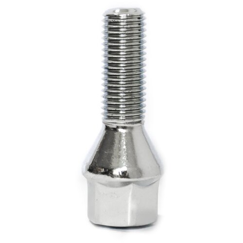 LS Болт М12х1,5 (56/31) колеса Хром конус кл17 (BMW, GM, Сitroen, Opel, Renault, Daewoo)