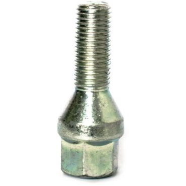 LS Болт М12х1,5 (55/28) колеса цинк конус стандарт кл17 (BMW, GM, Сitroen, Opel, Renault, Daewoo)