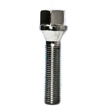 LS Болт М14х1,5 (71/50) колеса Хром конус кл19 (Audi, Mercedes, Scoda, Volkswagen, Porsche), 20шт.