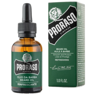 Масло для Бороды Освежающее Эвкалипт и Ментол Proraso 30 мл