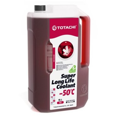 Антифриз TOTACHI SUPER LONG LIFE COOLANT 50 (Red) 5 л