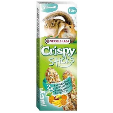 Versele-Laga Crispy палочки для хомяков и белок, с экзотическими фруктами 110 гр (10 шт)