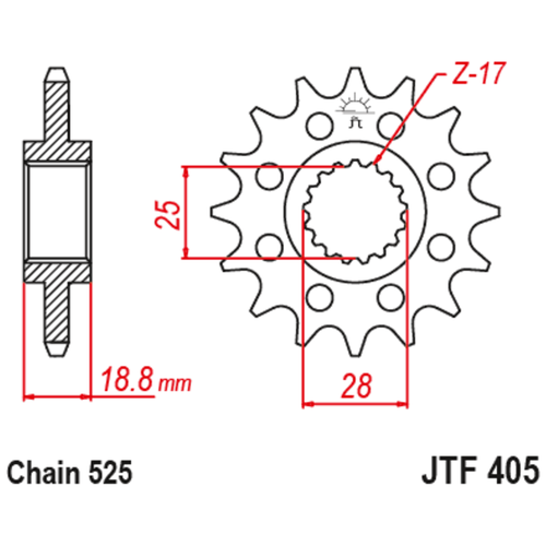 Звезда ведущая , JT 405.20