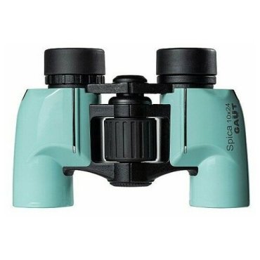 Бинокль GAUT Spica 10x24, Porro- призмы BAK4, цвет - бирюзовый, 377г