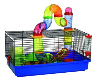Клетка для хомяков I.P.T.S 25х28х50см