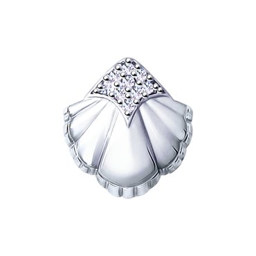 Подвеска из серебра с фианитом SOKOLOV 94032089