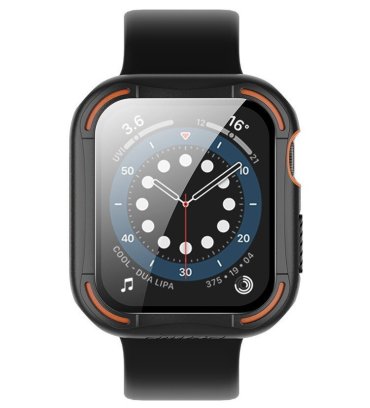 Чехол Nillkin Crash Bumper case для Apple Watch 4 /5 /6 /SE 44 мм Черный (6902048214699)