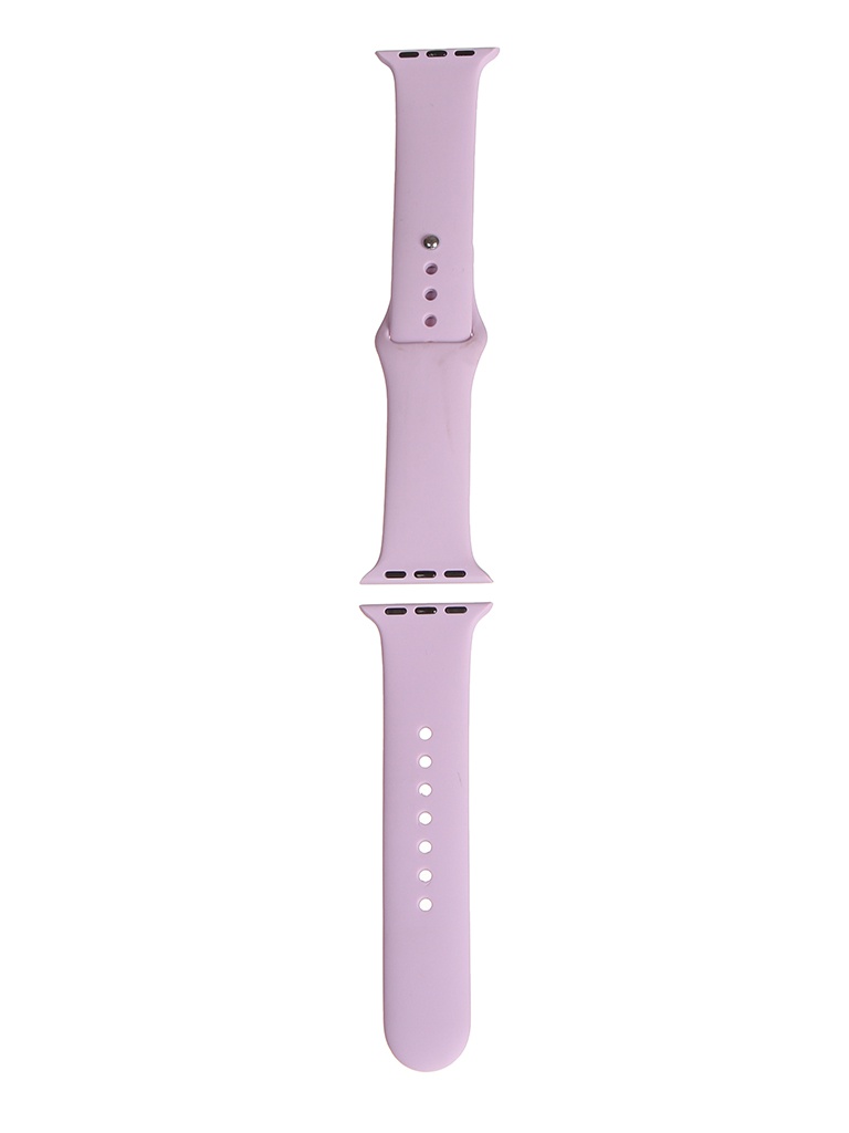 Аксессуар Ремешок mObility для APPLE Watch S3 / S4 / S5 SE / S6 38-40mm Nylon MB Light Purple УТ000027892