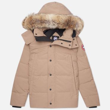 Мужская куртка парка Canada Goose Wyndham, цвет бежевый, размер L