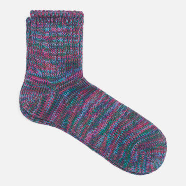 Носки Anonymous Ism 5 Color Mix Quarter Thick, цвет фиолетовый, размер 41-44 EU