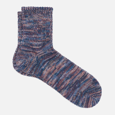 Носки Anonymous Ism 5 Color Mix Quarter Thick, цвет синий, размер 41-44 EU