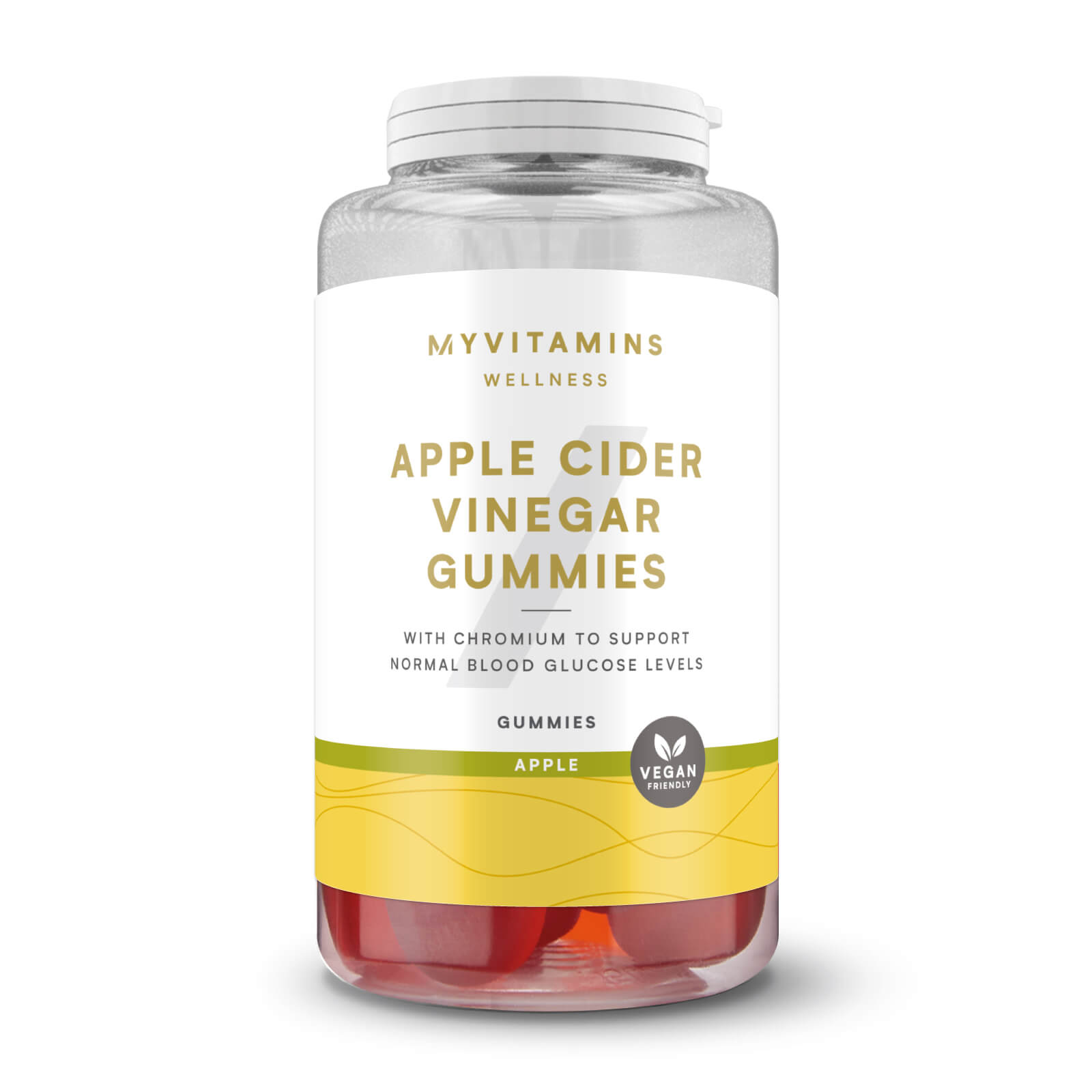 Жевательный мармелад с яблочным уксусом - 60servings