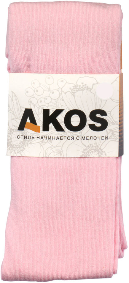 Колготки детские Akos розовый р.122-128