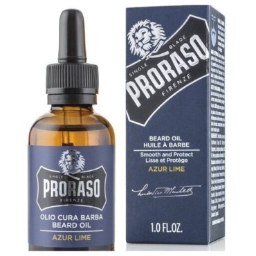 Масло PRORASO для бороды Azur Lime 30 мл