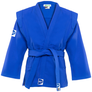 Куртка для самбо Junior Scj-2201, синий, р.0/130