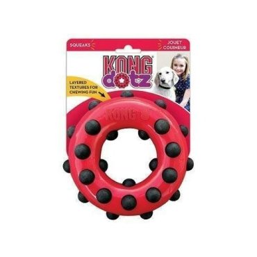 Kong Игрушка для собак Dotz кольцо большое 15 см (TDD11E), 0,300 кг (2 шт)