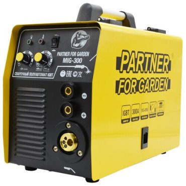 Сварочный аппарат PARTNER FOR GARDEN MIG-300 (300А, MIG/MAG/MMA)