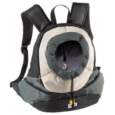 Рюкзак для собак Ferplast Kangoo L, серый