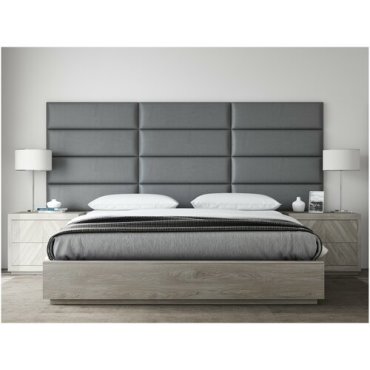 Мягкие панели eco leather Gray 30 x 100