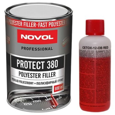 Грунт NOVOL PROTECT 380 полиэфирный (комплект), уп.0,8л+0,8л