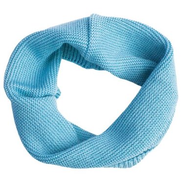 Снуд детская вязаный Amarobaby Pure Love SNOOD, голубой, размер до года.