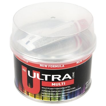Шпатлевка NOVOL ULTRA MULTI полиэфирная автомобильная универсальная, уп.0,45кг