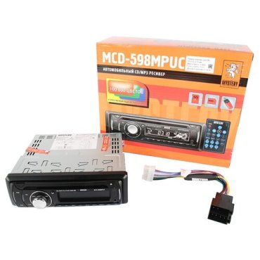 Автомобильная магнитола с CD MP3 MYSTERY MCD-598 MPUC
