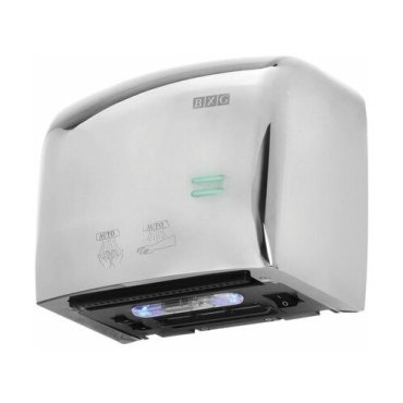 BXG Сушилка для рук bxg-jet-5300ac, 1250 вт, нержавеющая сталь, хром