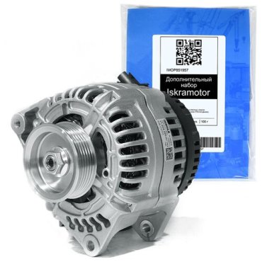 Генератор MAHLE AAN8172 (MS 77, 11.131.907, IMS301907) с набором Iskramotor для ЯМЗ 530, 534, 536.