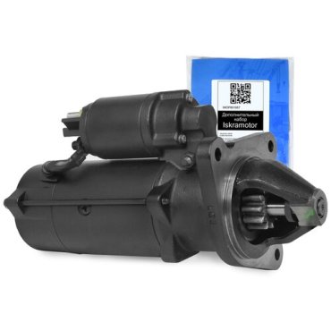 Стартер MAHLE AZF4183 (MS 25, 11.131.705, IMS301705) с набором Iskramotor для FORD NEW HOLLAND