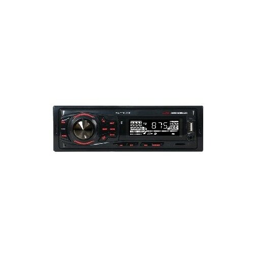 Автомагнитола SoundMAX SM- CCR3121F (черный/красный)