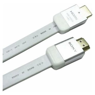Кабель Sony HDMI 2.0 метра (поддержка 3D) Белый WIN/PS3/PS4/Switch/Wii U/Xbox 360/Xbox One