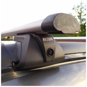 Багажник Inter Titan для Suzuki SX4 1 2006-2011 с секретками, аэродинамические дуги