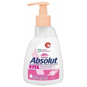 Антибактериальное жидкое мыло Absolut масло чайного дерева+ пантенол 280 мл