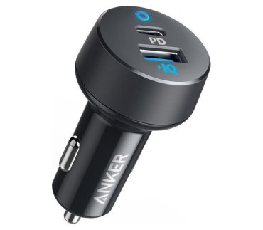 Автомобильное зарядное устройство Anker PowerDrive PD+ 2, цвет Черный (A2721GF1)