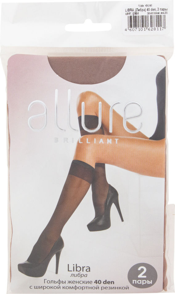 Гольфы Allure Libra 40 Den Glase 2 пары