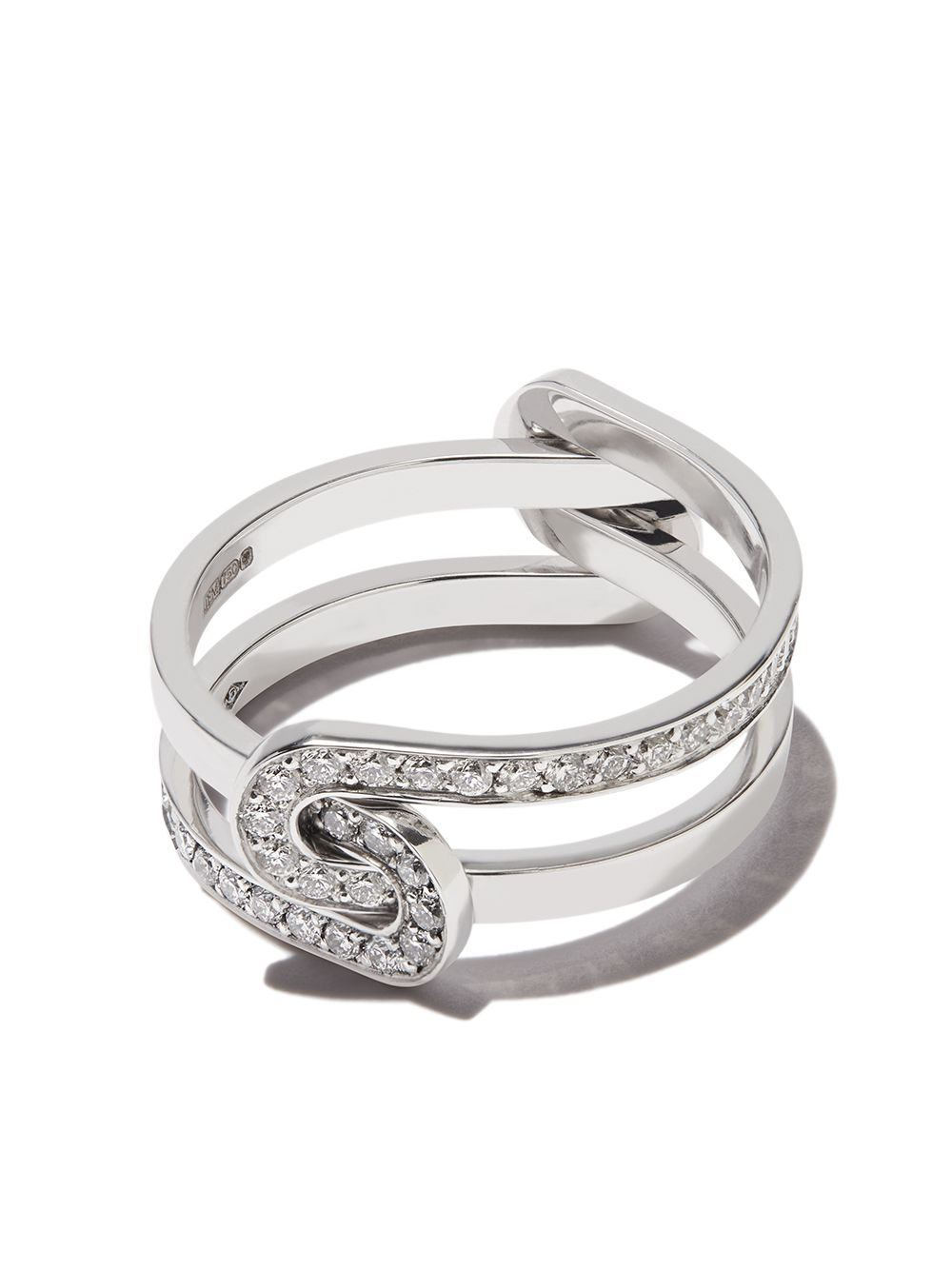 JEM JEM 18K WG 0.66CT DIAM HLF HLF ENTREINTE