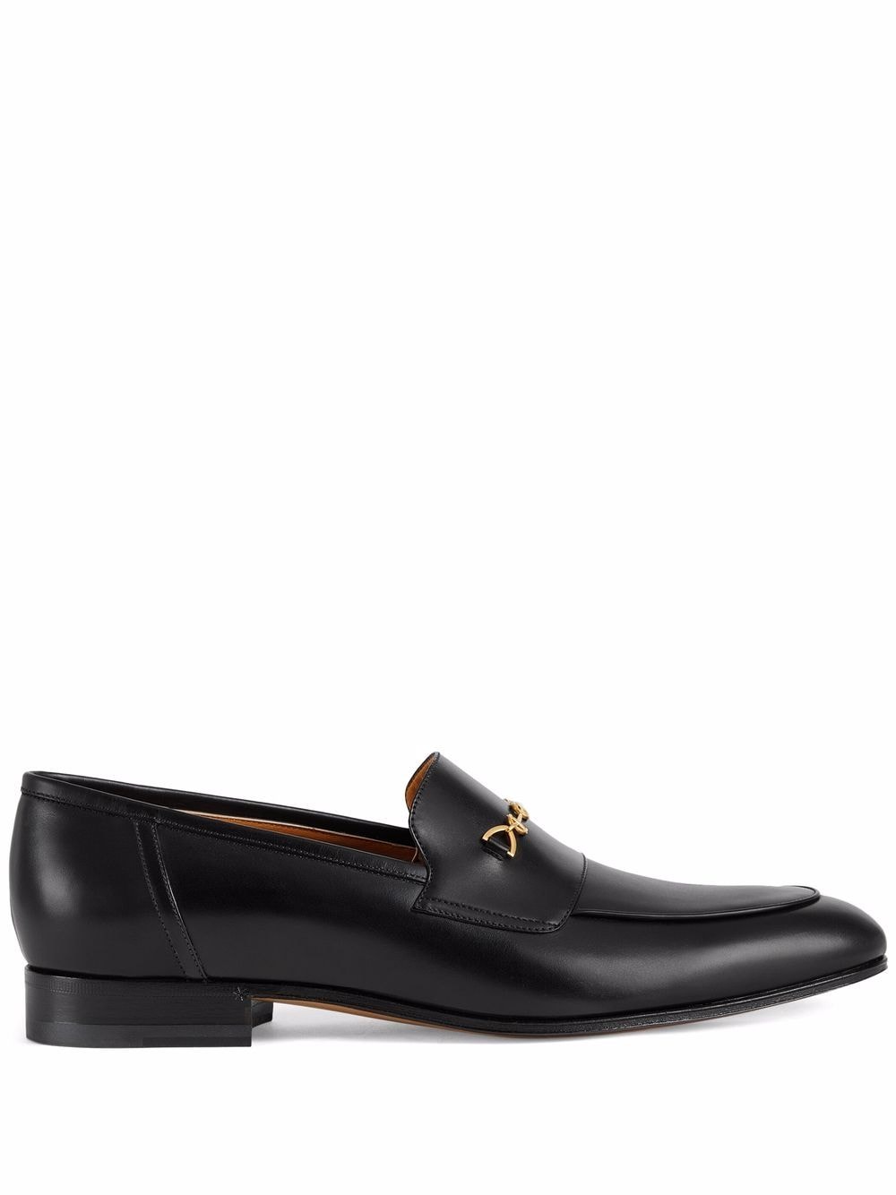 Gucci лоферы с пряжкой Horsebit и логотипом Interlocking G