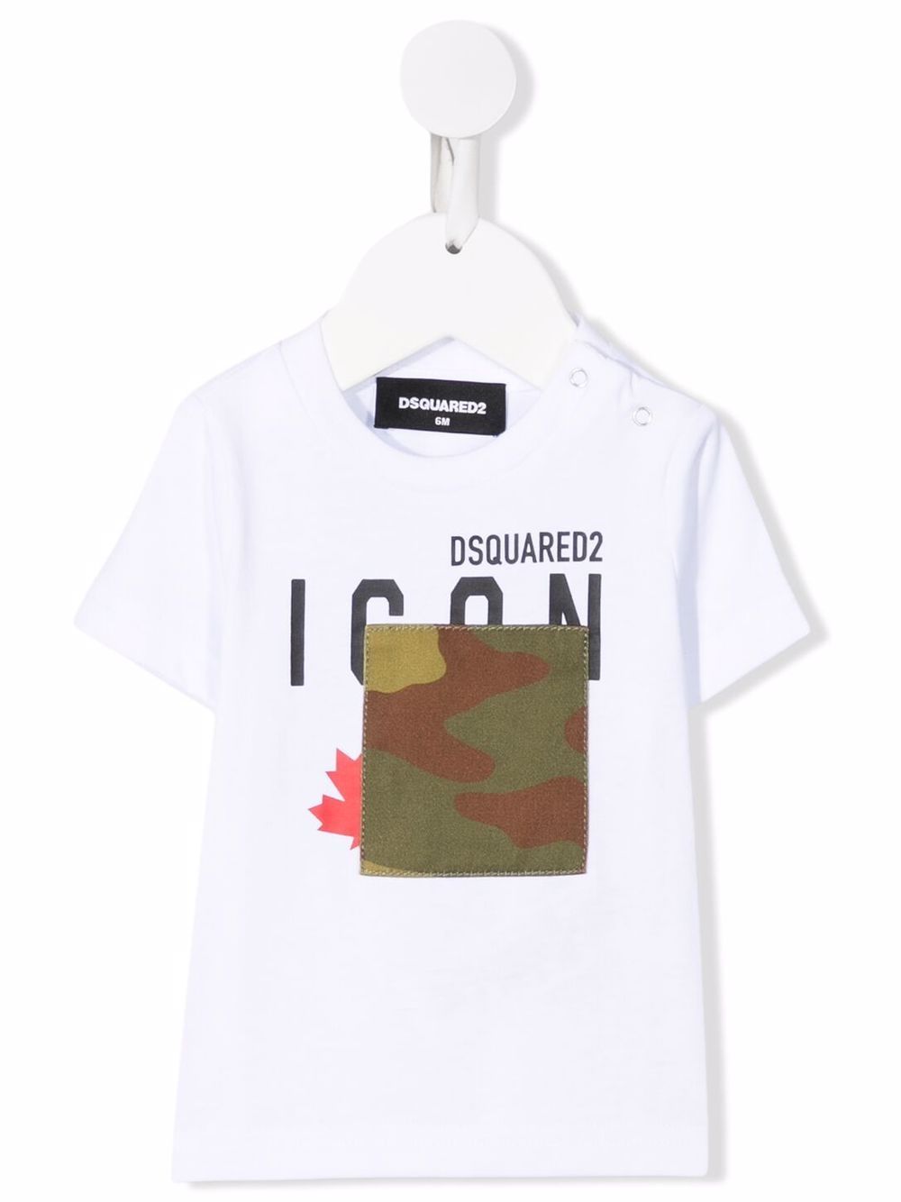 Dsquared2 Kids patchwork logo-print T-shirt