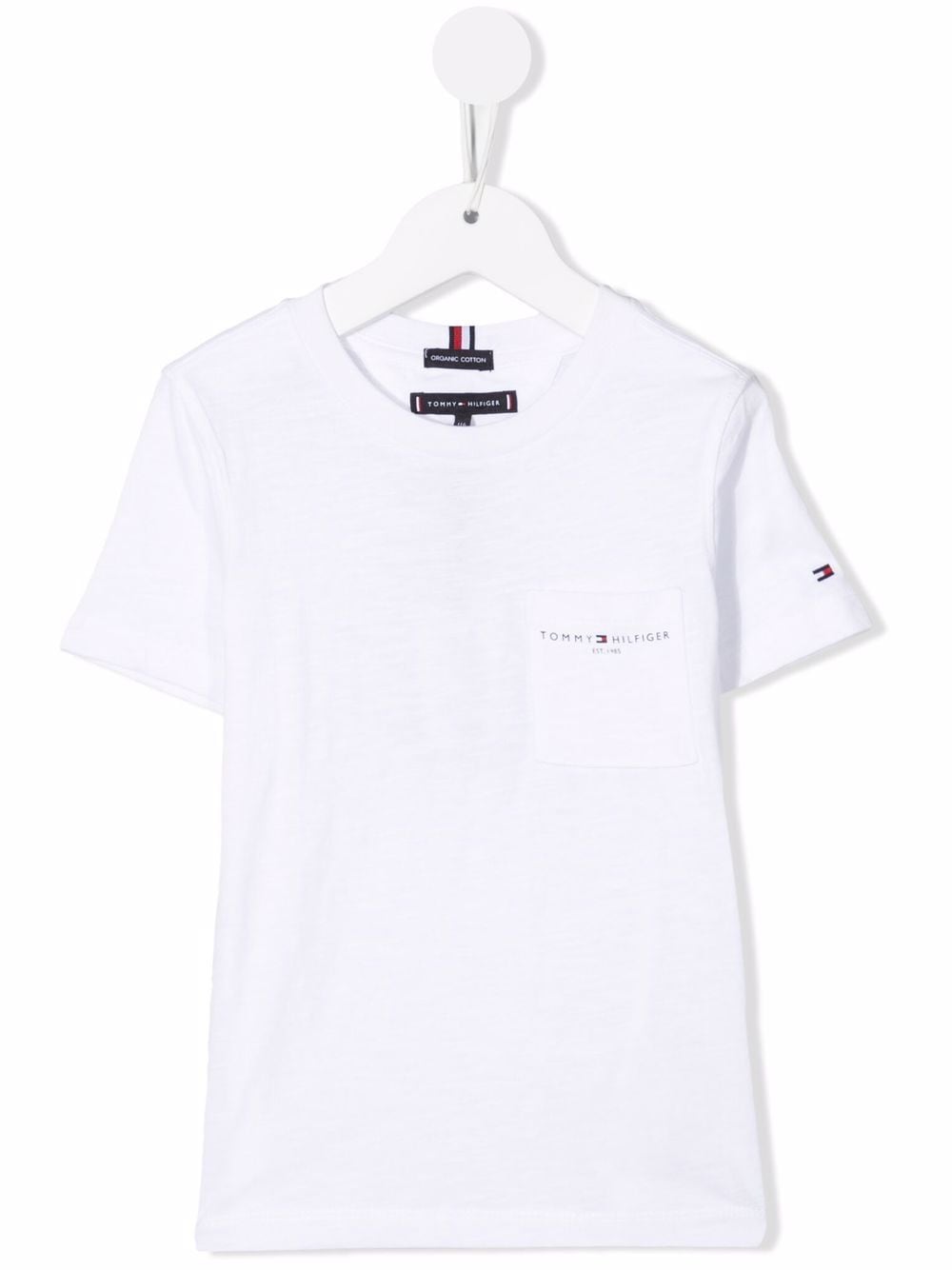 Tommy Hilfiger Junior logo-print organic cotton T-shirt