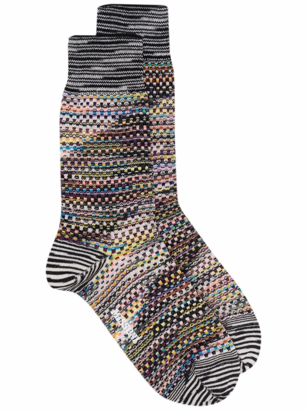 M Missoni носки из смесовой шерсти