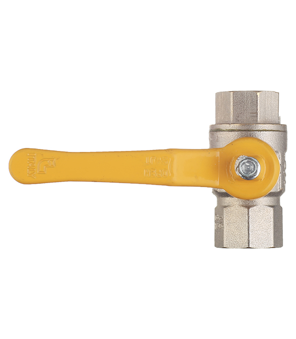 Кран шаровой газовый 1/2 ВР(г) х 1/2 ВР(г) ручка